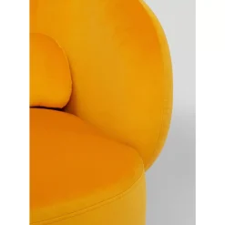 KARE Design Drehsessel Orion Gelb- Sessel