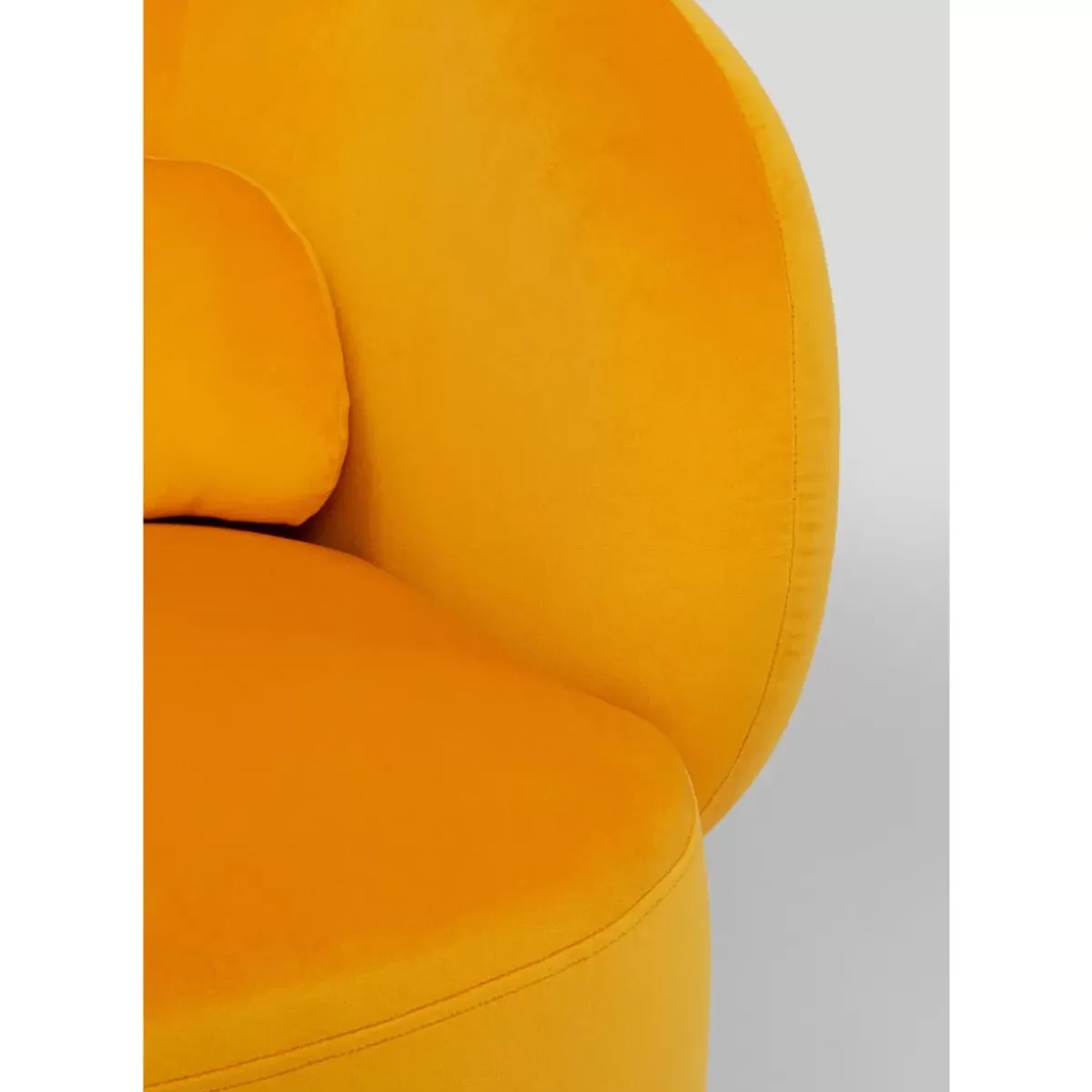 KARE Design Drehsessel Orion Gelb- Sessel