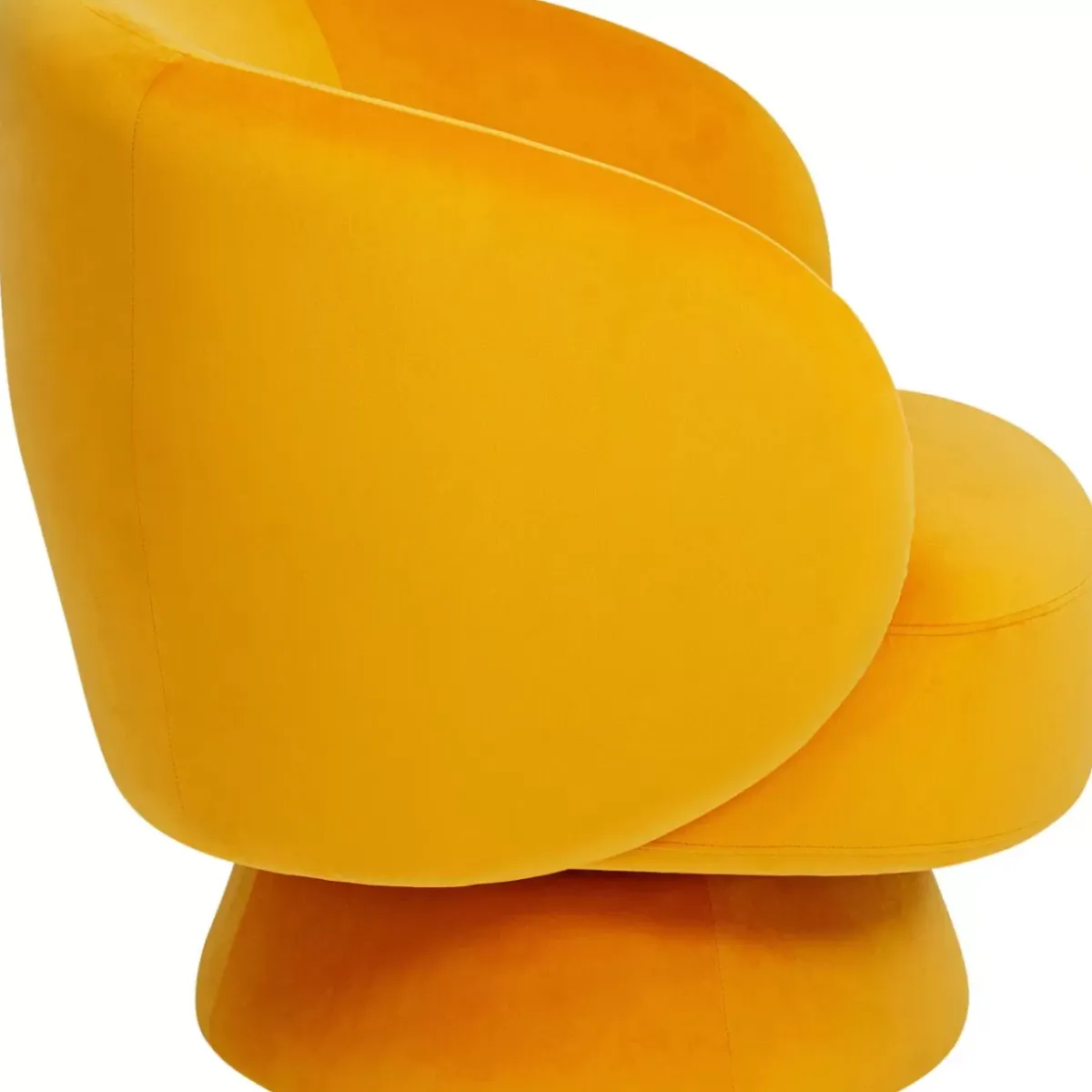 KARE Design Drehsessel Orion Gelb- Sessel