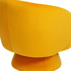 KARE Design Drehsessel Orion Gelb- Sessel