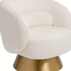 KARE Design Drehsessel Orion Weis- Sessel