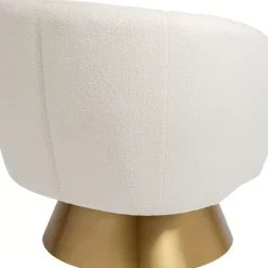 KARE Design Drehsessel Orion Weis- Sessel