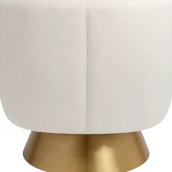 KARE Design Drehsessel Orion Weis- Sessel