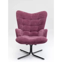 KARE Design Drehsessel Oscar Beere- Sessel