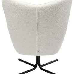 KARE Design Drehsessel Oscar Boucle Creme- Sessel