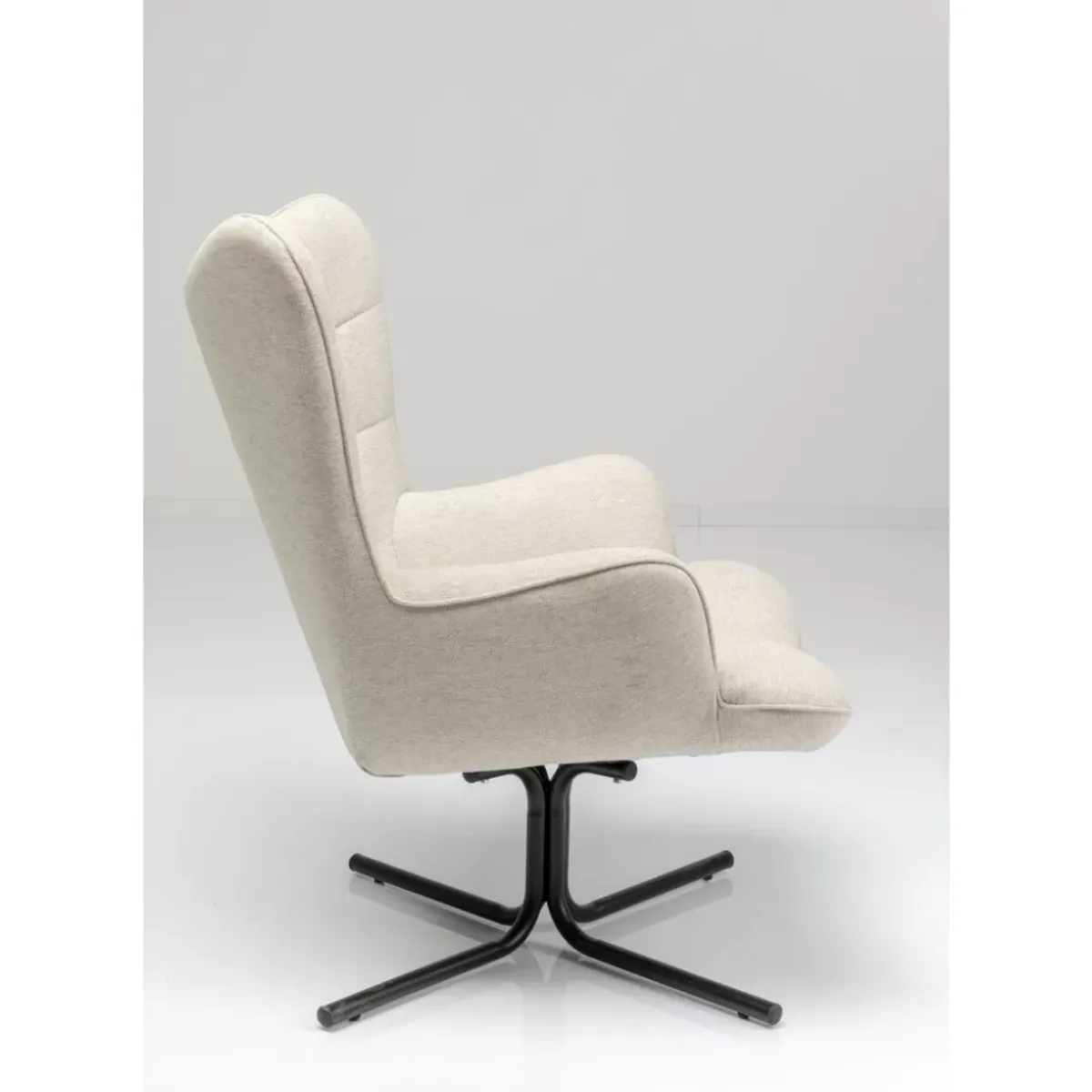 KARE Design Drehsessel Oscar Creme- Sessel