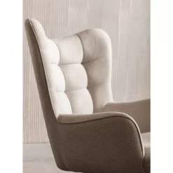 KARE Design Drehsessel Oscar Creme- Sessel