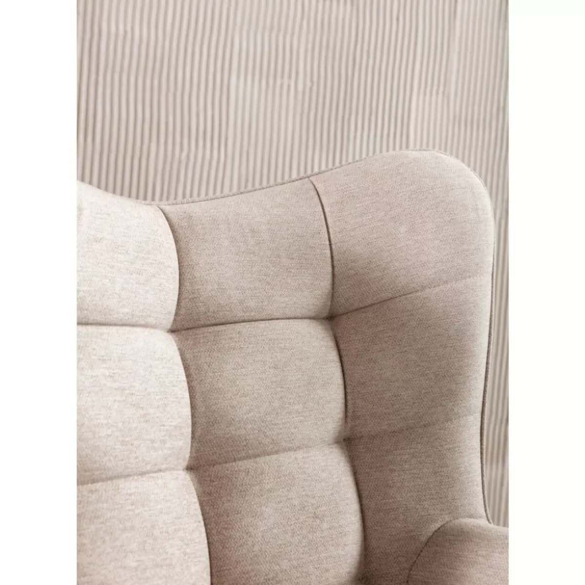 KARE Design Drehsessel Oscar Creme- Sessel