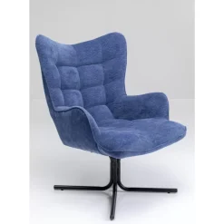KARE Design Drehsessel Oscar Denim- Sessel
