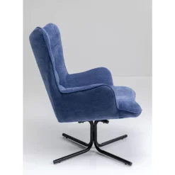 KARE Design Drehsessel Oscar Denim- Sessel