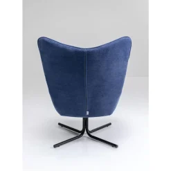 KARE Design Drehsessel Oscar Denim- Sessel
