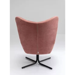 KARE Design Drehsessel Oscar Rosa- Sessel