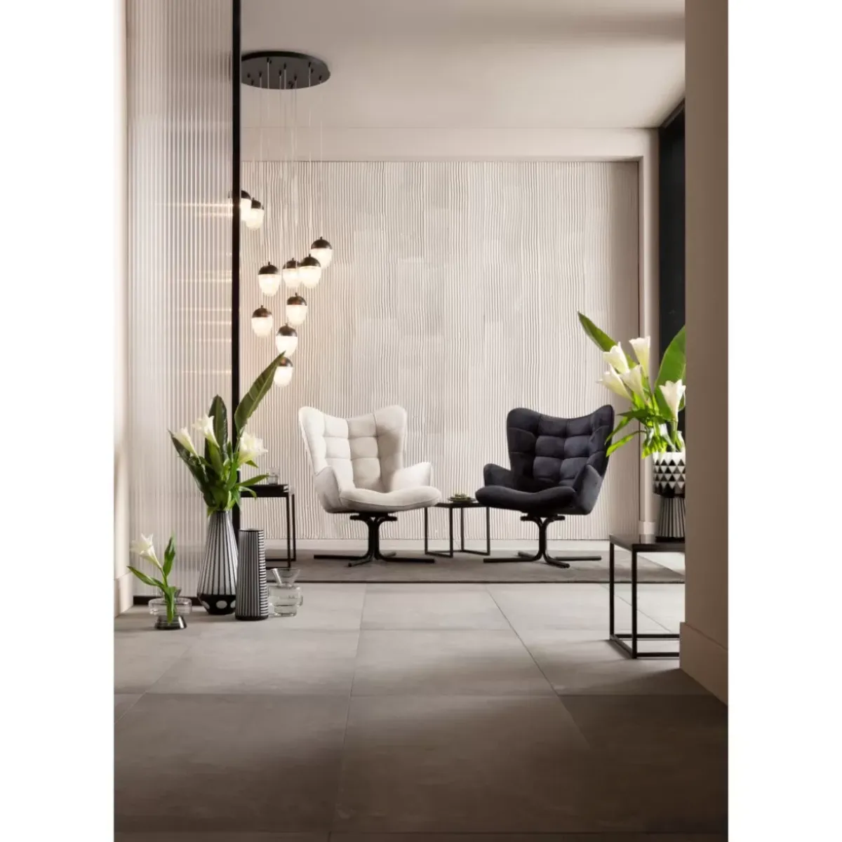 KARE Design Drehsessel Oscar Velvet Schwarz- Sessel