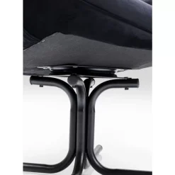 KARE Design Drehsessel Oscar Velvet Schwarz- Sessel