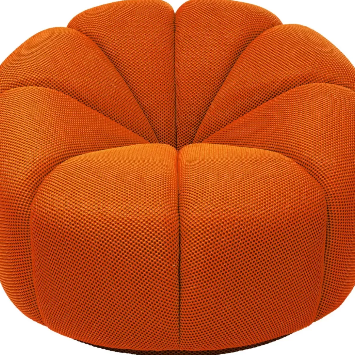 KARE Design Drehsessel Peppo Lounge Orange- Sessel