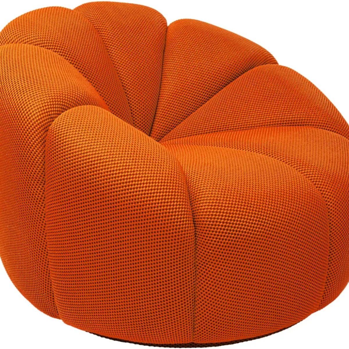 KARE Design Drehsessel Peppo Lounge Orange- Sessel