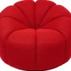 KARE Design Drehsessel Peppo Lounge Rot- Sessel