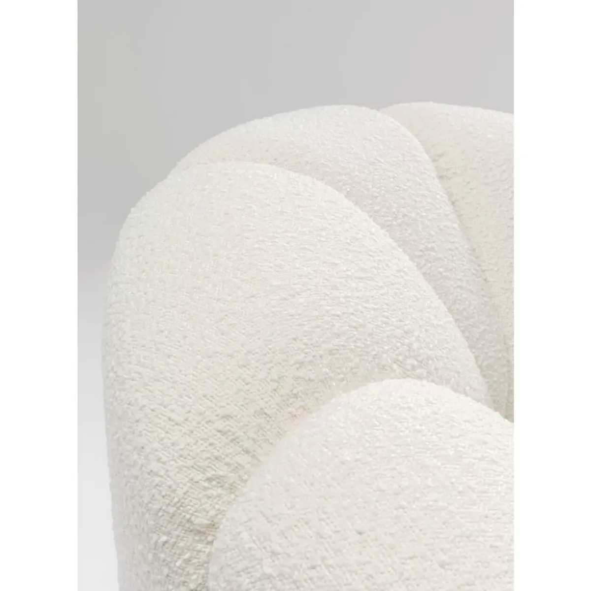 KARE Design Drehsessel Peppo Lounge Weis- Sessel