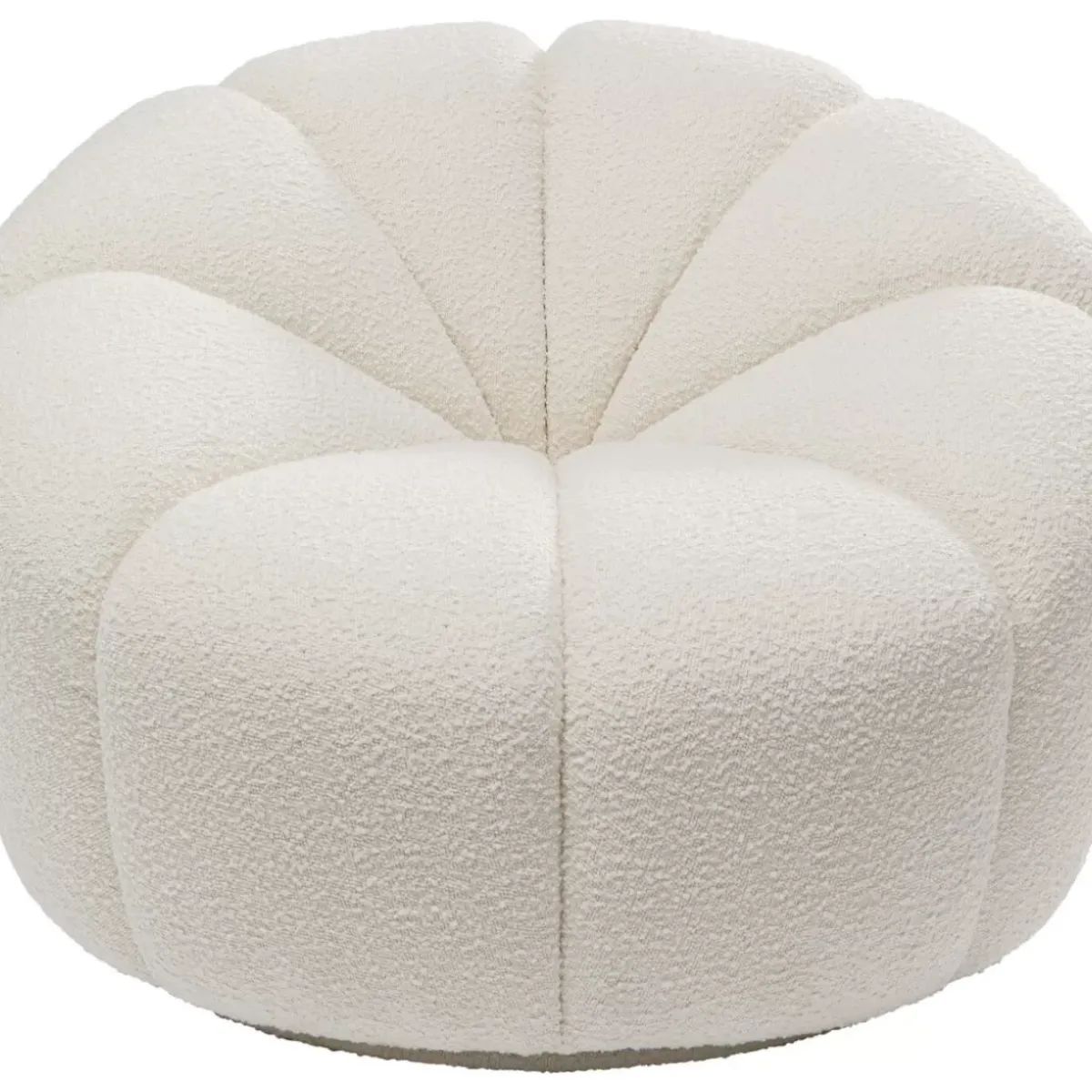 KARE Design Drehsessel Peppo Lounge Weis- Sessel