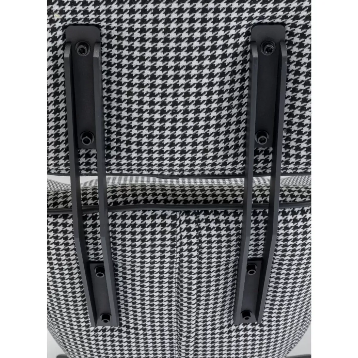 KARE Design Drehsessel Toledo Schwarz Weiss- Sessel