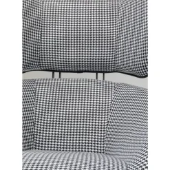 KARE Design Drehsessel Toledo Schwarz Weiss- Sessel