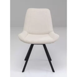 KARE Design Drehstuhl Baron Creme- Stühle