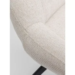 KARE Design Drehstuhl Baron Creme- Stühle