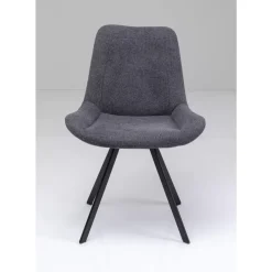 KARE Design Drehstuhl Baron Grau- Stühle