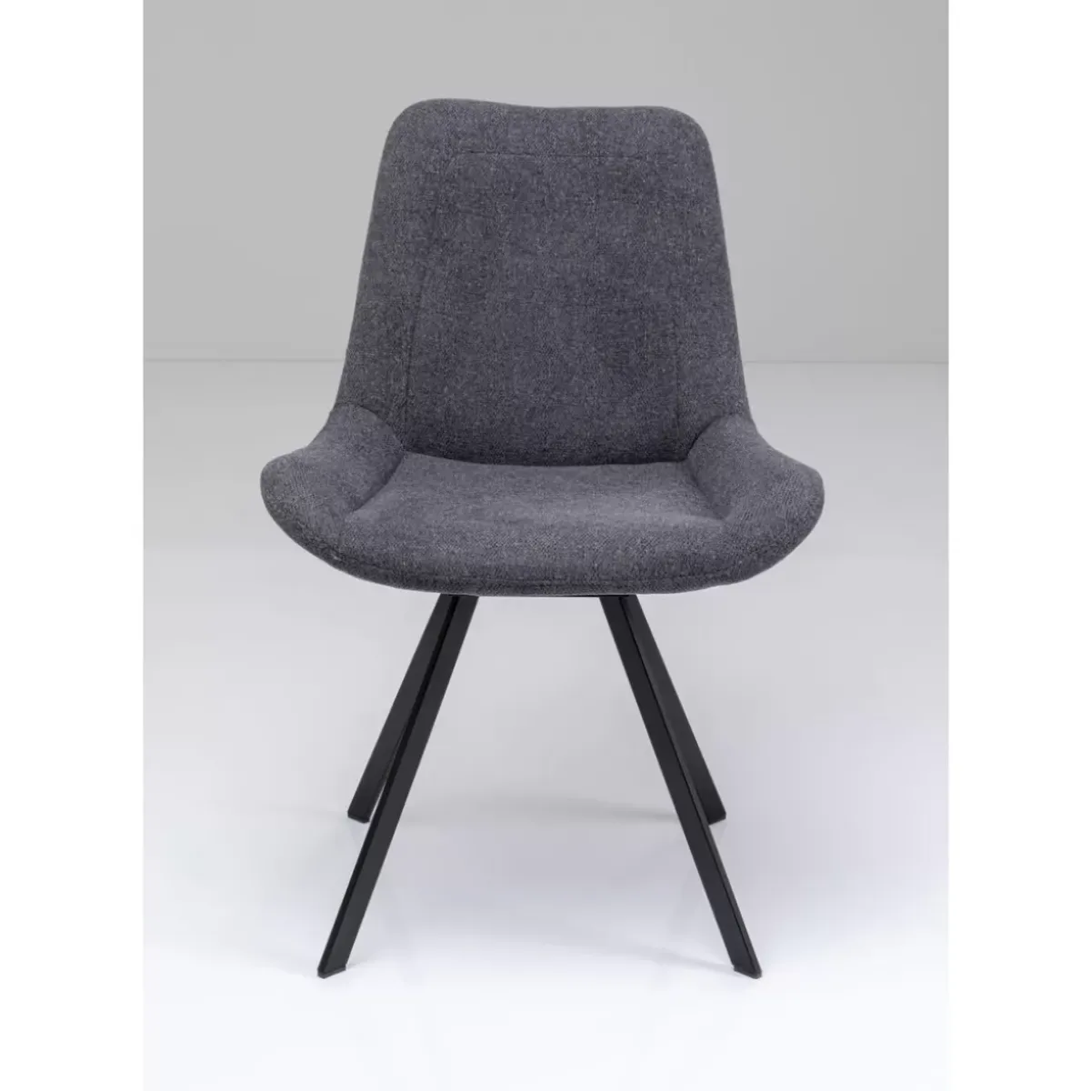 KARE Design Drehstuhl Baron Grau- Stühle