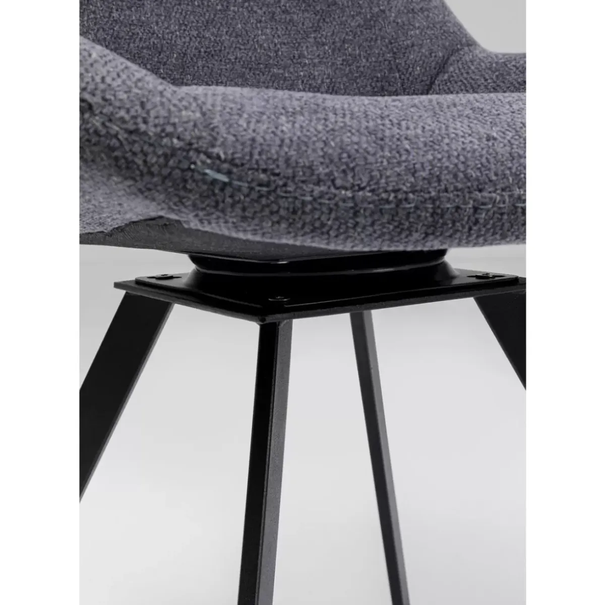 KARE Design Drehstuhl Baron Grau- Stühle