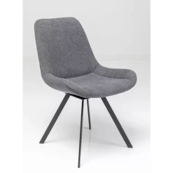 KARE Design Drehstuhl Baron Grau- Stühle