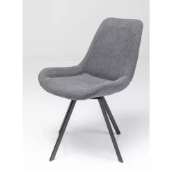 KARE Design Drehstuhl Baron Grau- Stühle