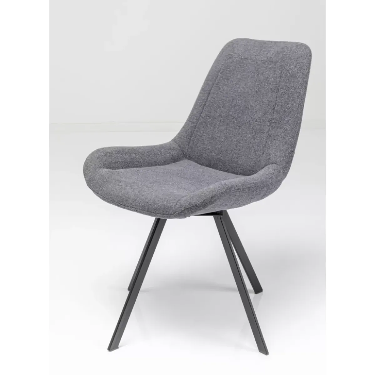 KARE Design Drehstuhl Baron Grau- Stühle