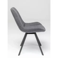 KARE Design Drehstuhl Baron Grau- Stühle