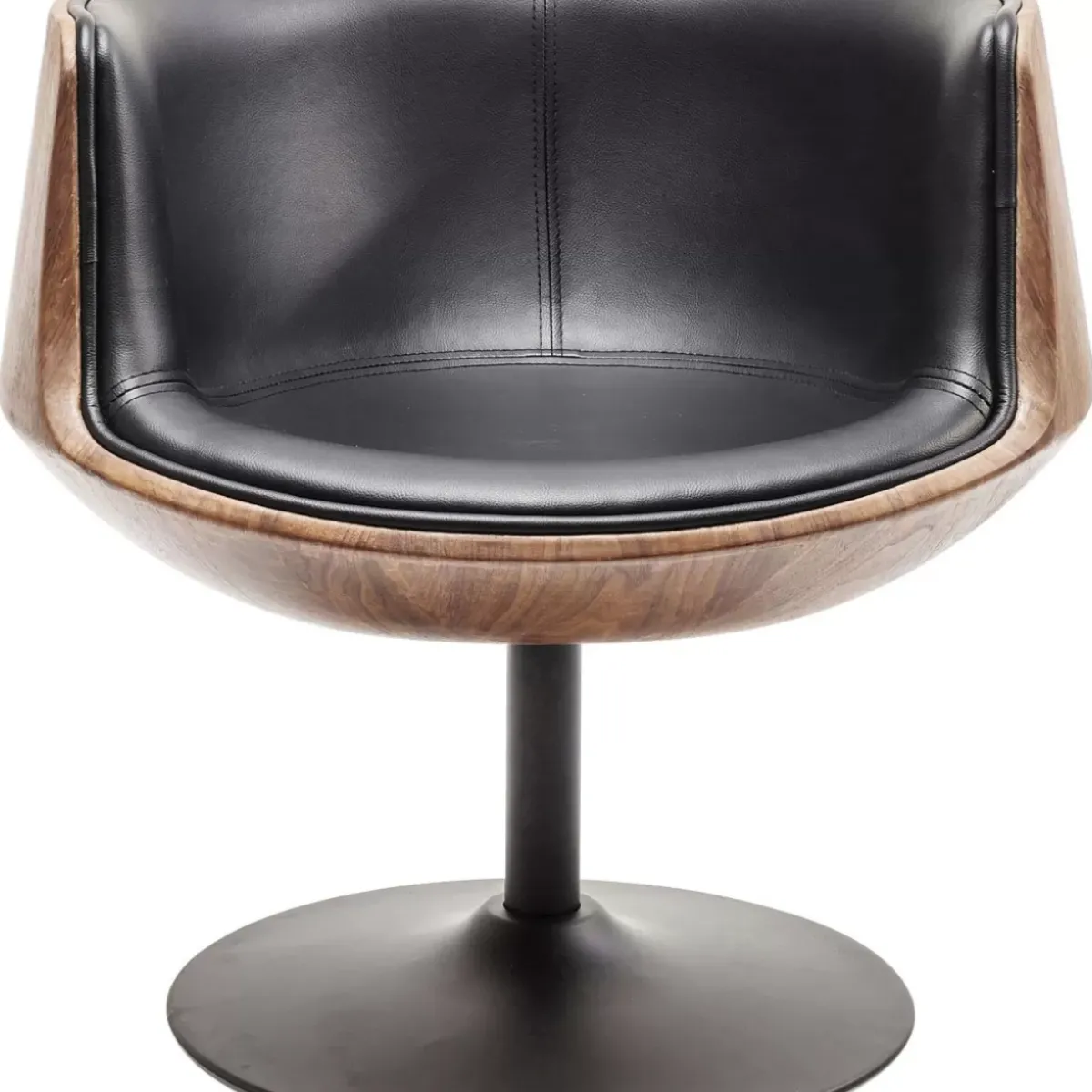 KARE Design Drehstuhl Club Walnut- Stühle