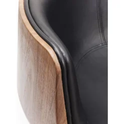 KARE Design Drehstuhl Club Walnut- Stühle