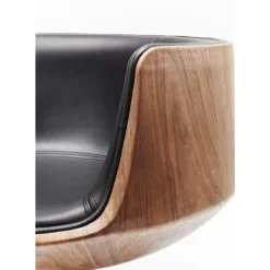 KARE Design Drehstuhl Club Walnut- Stühle