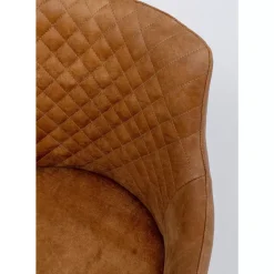 KARE Design Drehstuhl Coco Braun- Stühle