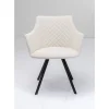 KARE Design Drehstuhl Coco Creme- Stühle