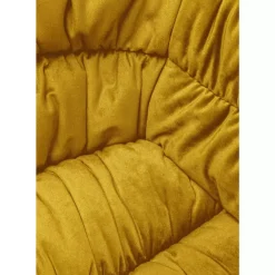 KARE Design Drehstuhl Colmar Gelb- Stühle