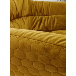 KARE Design Drehstuhl Colmar Gelb- Stühle