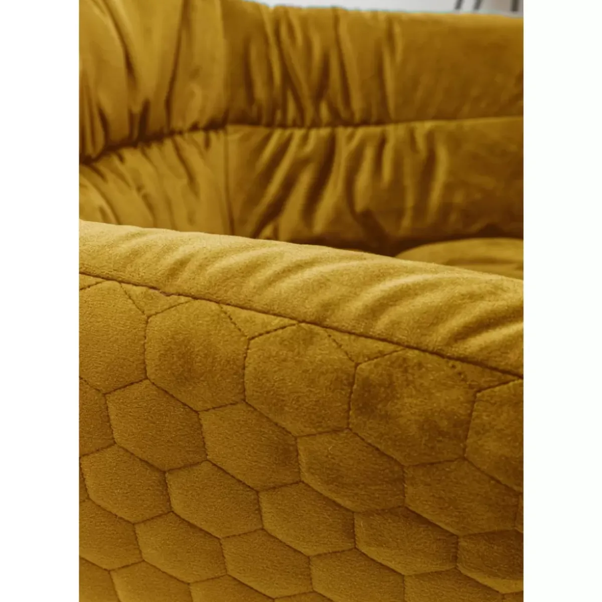 KARE Design Drehstuhl Colmar Gelb- Stühle