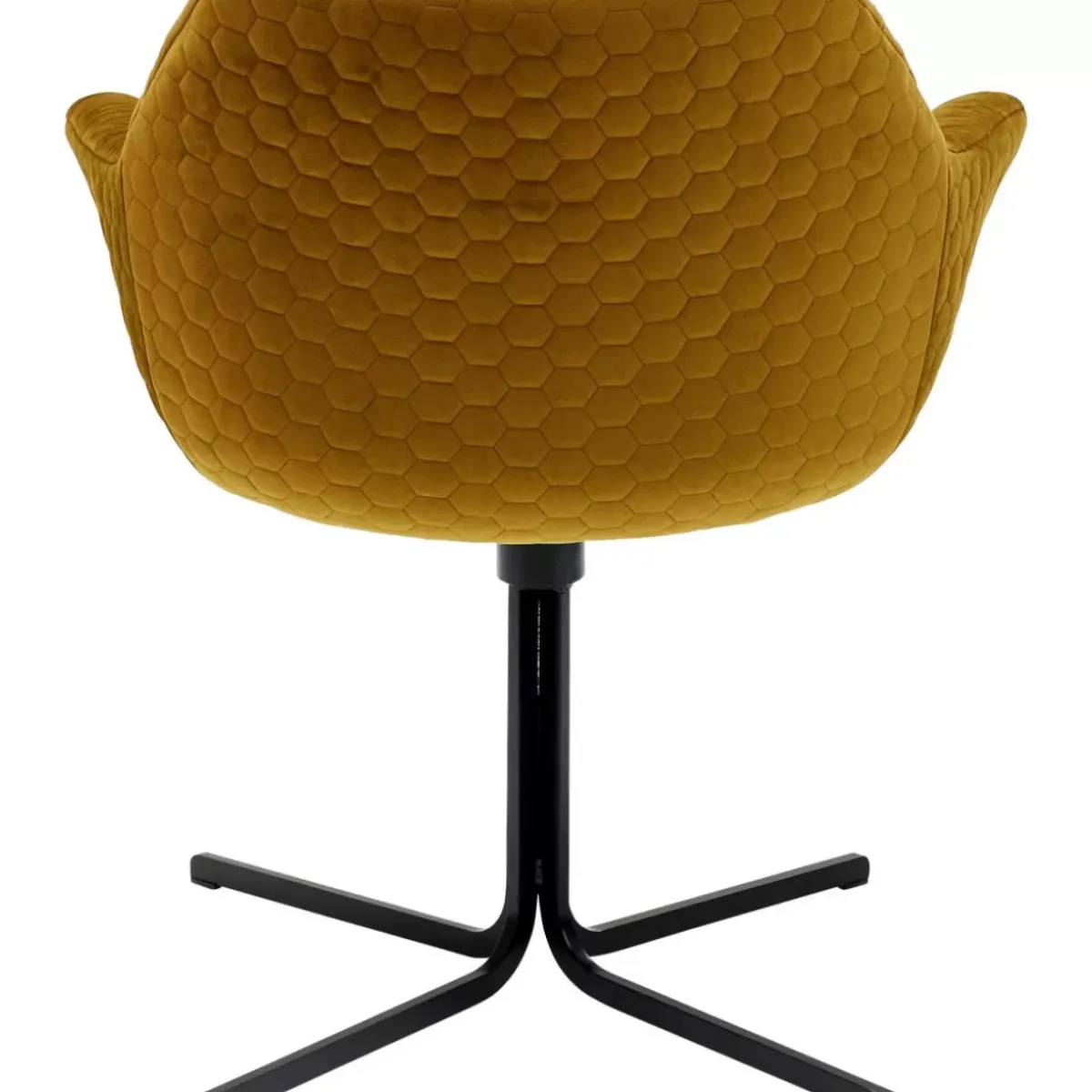 KARE Design Drehstuhl Colmar Gelb- Stühle