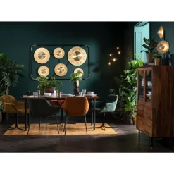 KARE Design Drehstuhl Colmar Grun- Stühle