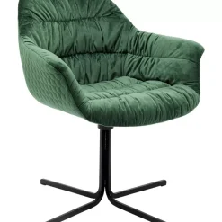 KARE Design Drehstuhl Colmar Grun- Stühle