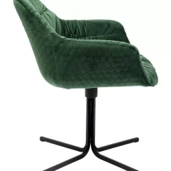 KARE Design Drehstuhl Colmar Grun- Stühle