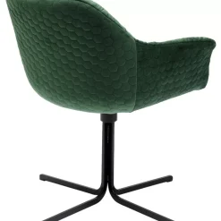 KARE Design Drehstuhl Colmar Grun- Stühle