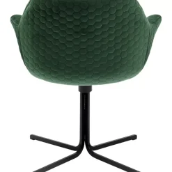KARE Design Drehstuhl Colmar Grun- Stühle