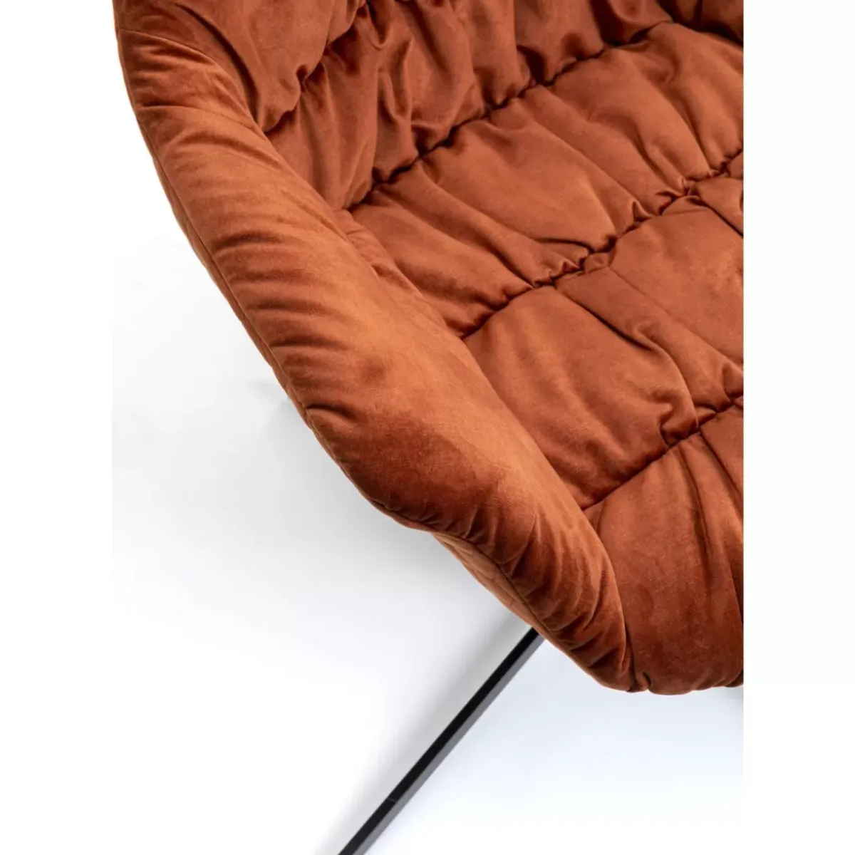 KARE Design Drehstuhl Colmar Rostrot- Stühle