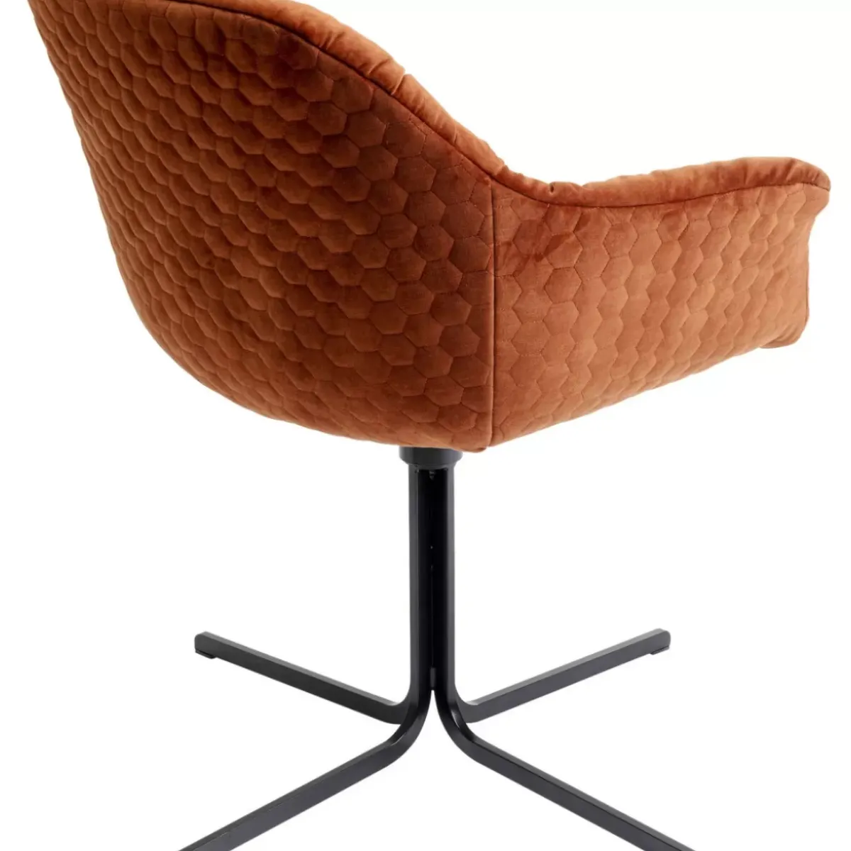 KARE Design Drehstuhl Colmar Rostrot- Stühle